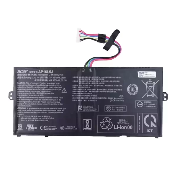 Original battery for laptop ACER Spin 1 SP111-32N