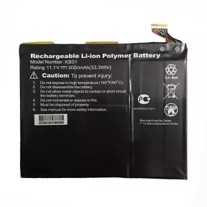 Original battery for laptop Getac Gaution KB01