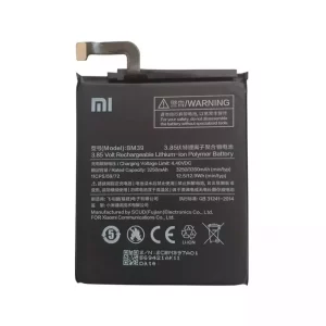 Original battery BM39 for Mobile Phone Xiaomi Mi 6