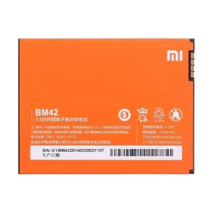 Original battery BM42 for Mobile Phone Xiaomi Redmi Hongmi Note