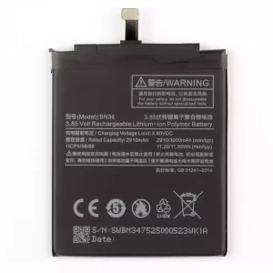 Original battery BN34 for Mobile Phone Xiaomi Redmi 5A