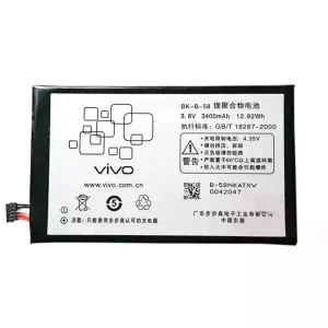 Original battery BK-B-58 for Mobile Phone VIVO Xplay X5,X510,X510W,X510T