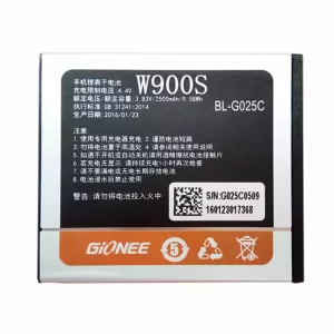 Original battery BL-G025C for Mobile Phone GIONEE W900S