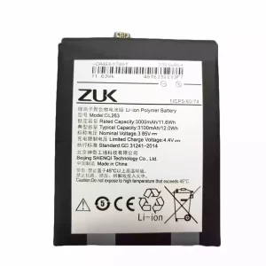 Original battery BL263 for Mobile Phone LENOVO ZUK Z2 PRO