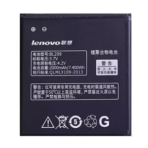 Original battery BL209 for Mobile Phone LENOVO A788T,A820E,A760,A516,A378T,A398T,A706
