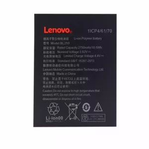 Original battery BL259 for Mobile Phone LENOVO K32C30,K32C36,K5,K5Plus