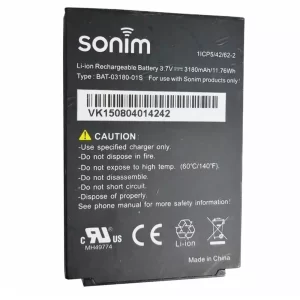 Original battery BAT-03180-01S for Mobile Phone Sonim XP5,XP5700