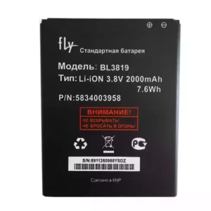 Original battery BL3819 for Mobile Phone FLY IQ4514