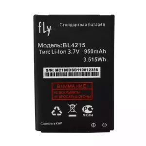 Original battery BL4215 for Mobile Phone FLY Q115,MC180,MC181,B501