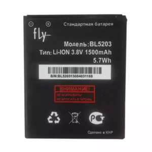 Original battery BL5203 for Mobile Phone FLY IQ442 Miracle 2