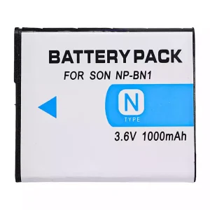 New replacement battery for SONY NP-BN1