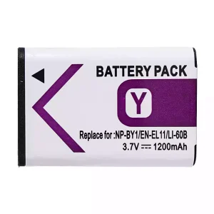 New replacement battery for SONY NP-BY1 EN-EL11 LI-60B
