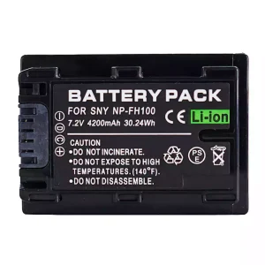 New replacement battery for SONY NP-FH100