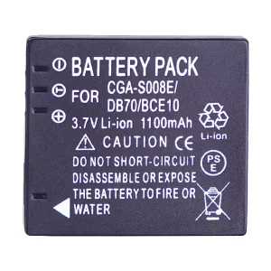 New replacement battery for PANASONIC CGA-S008 CGA-S008A CGA-S008A/1B CGA-S008E CGA-S008E/1B