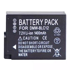 New replacement battery for PANASONIC DMW-BLC12