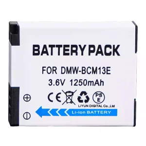 New replacement battery for PANASONIC Lumix DMC-FT5 Lumix DMC-LZ40 Lumix DMC-TS5 Lumix DMC-TS6 Lumix DMC-TS7