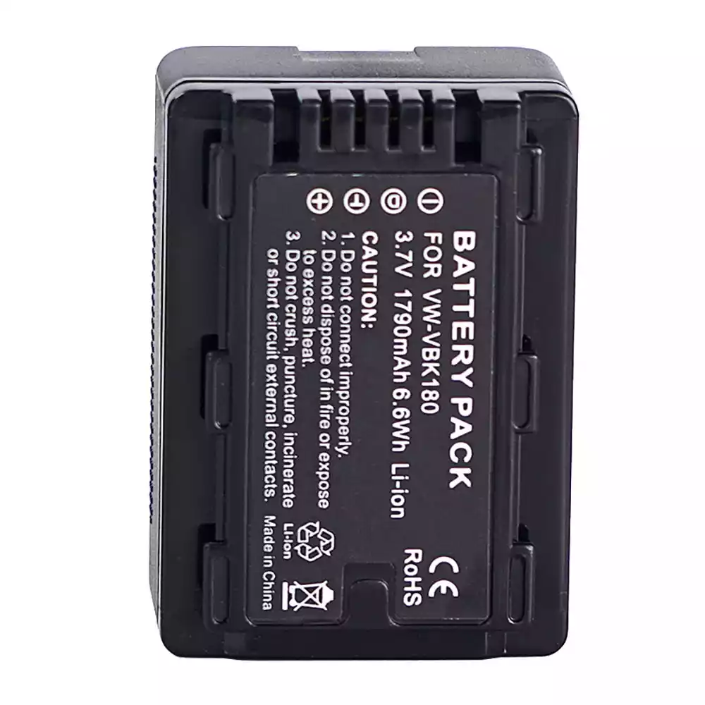 New replacement battery for PANASONIC VW-VBK180 VW-VBL090 - Image 2