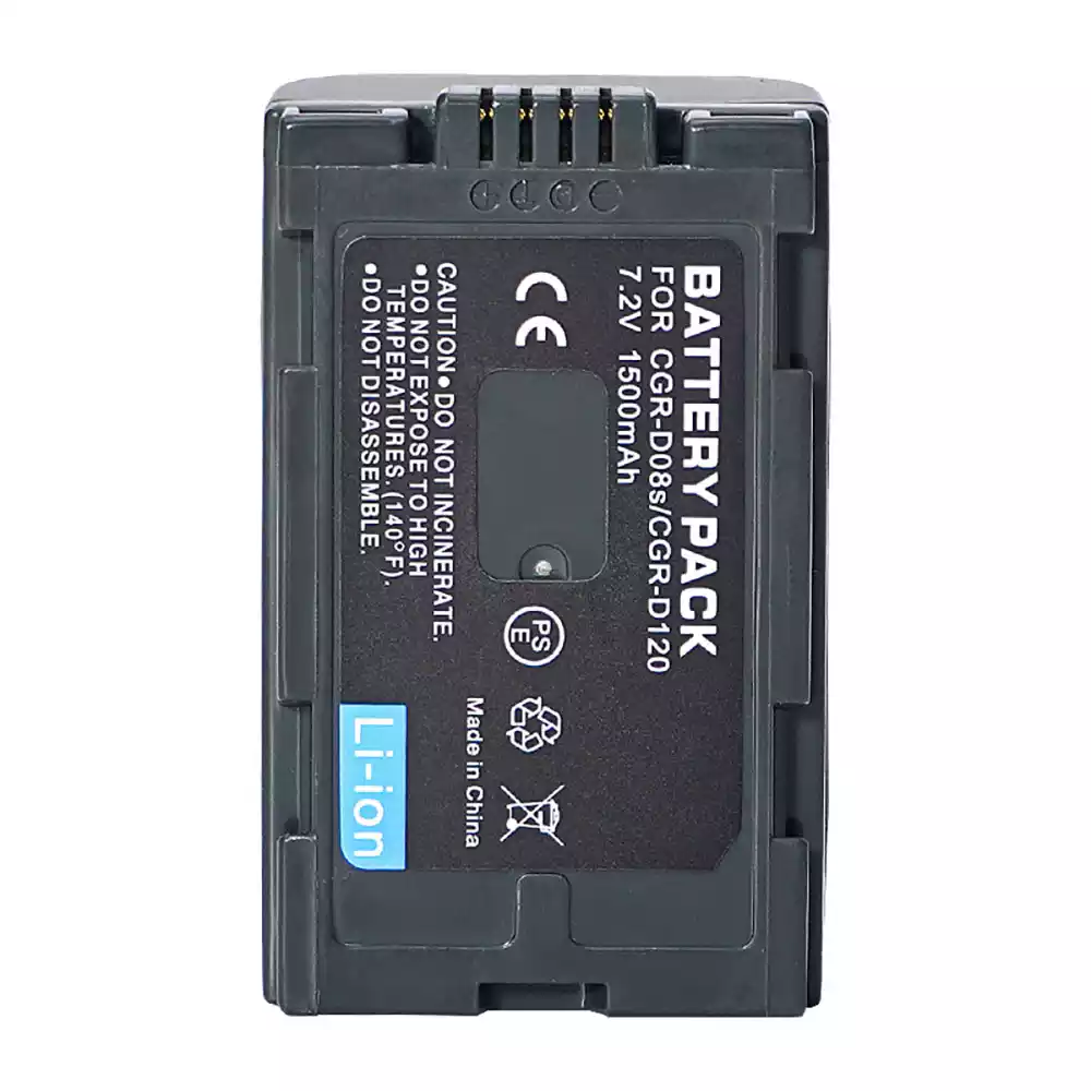 New replacement battery for PANASONIC CGR-D08 CGR-D08S CGR-D14 CGR-D16 CGR-D120 CGR-D210 CGR-D220 - Image 2