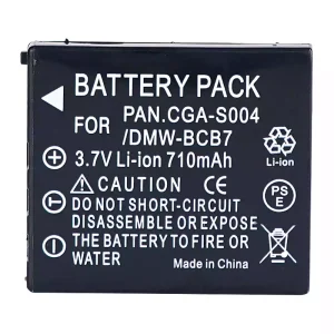 New replacement battery for PANASONIC CGA-S004 DMW-BCB7