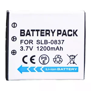 New replacement battery for Samsung SLB-0837 SLB-0737