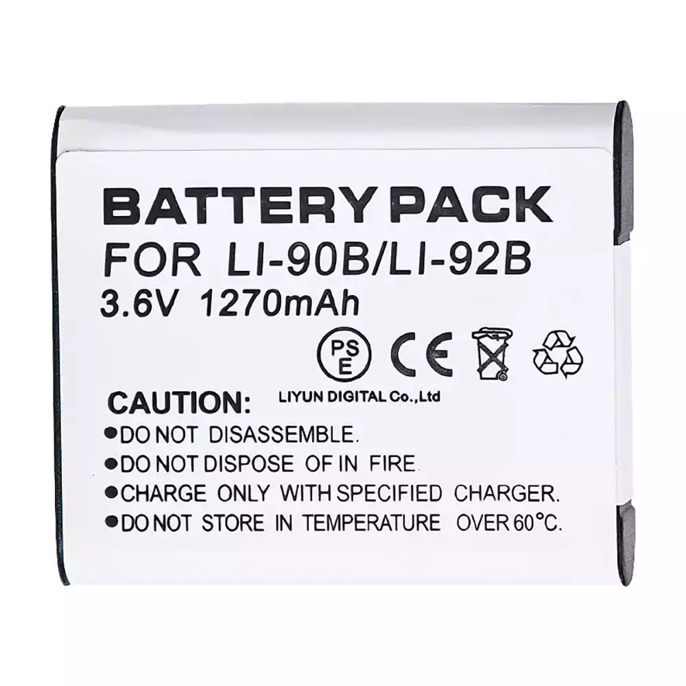 New replacement battery for OLYMPUS LI-90B,LI-92B - Image 2