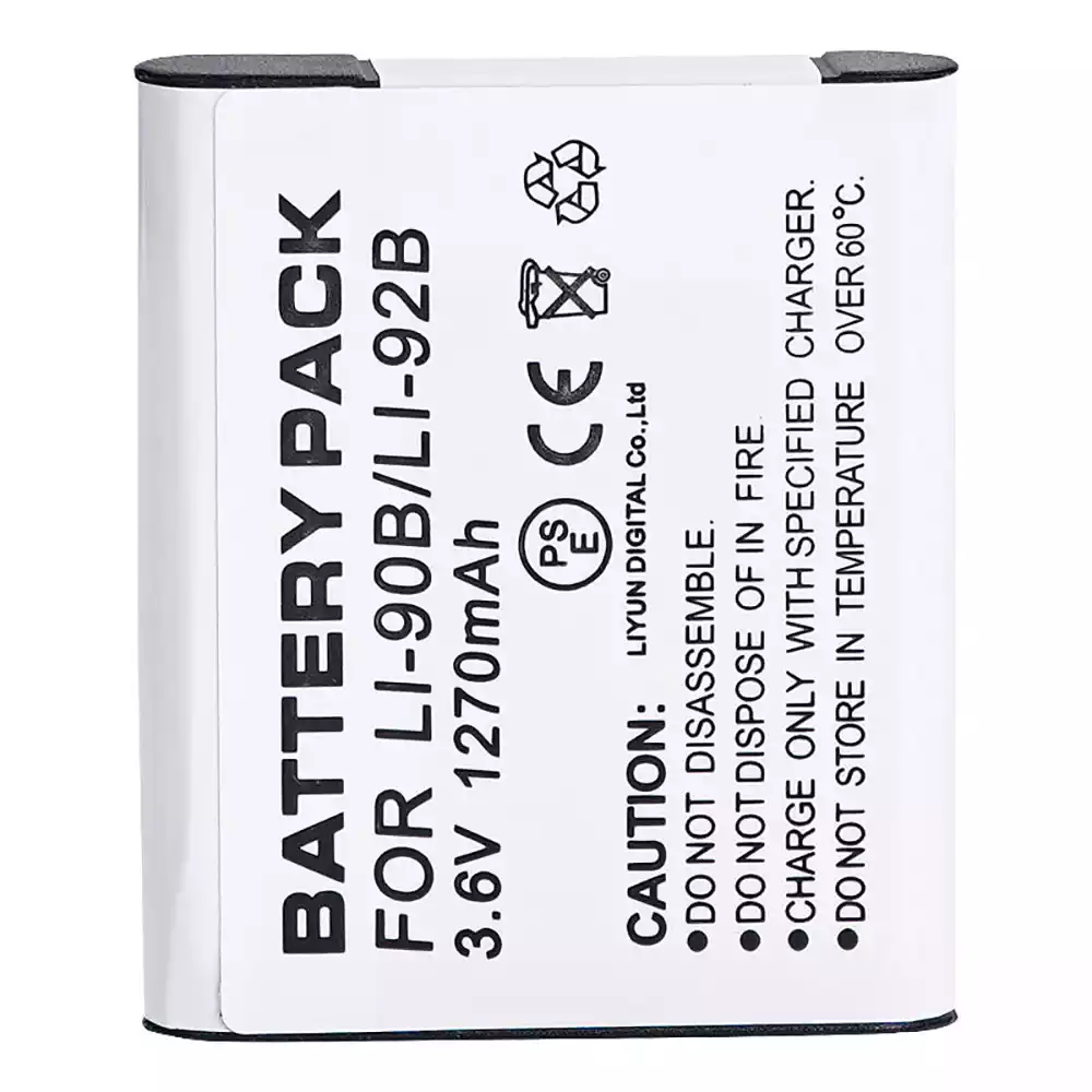 New replacement battery for OLYMPUS LI-90B,LI-92B - Image 4
