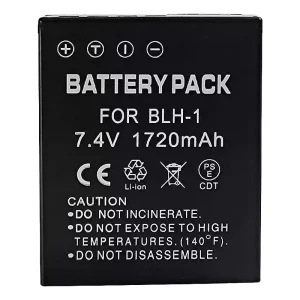 New replacement battery for OLYMPUS BLH-1