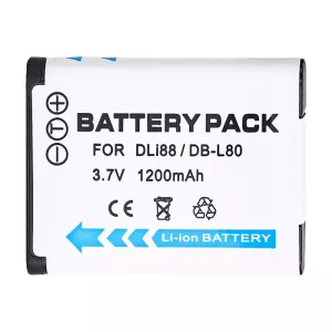 New replacement battery for PENTAX D-LI88,D-L188
