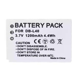 New replacement battery for SANYO DB-L40