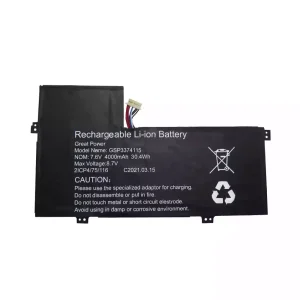 Battery for GSP3374115