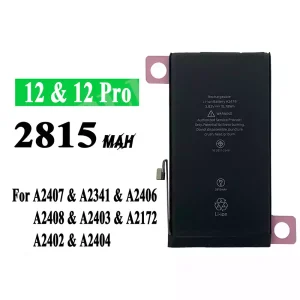 Phone battery A2479 for iPhone 12,iPhone 12pro