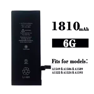 Phone battery 616-0806 for iPhone 6G /A1549/A1586/A1589/A1522/A1524/A1593