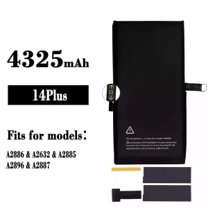 Phone battery A2850H for iPhone 14 plus