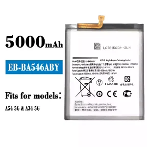 Phone battery EB-BA546ABY for Samsung A54/A34 5G