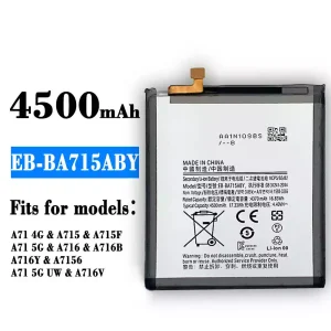 Phone battery EB-BA715ABY for Samsung A71 4G/A71 5G/A71 5G UW