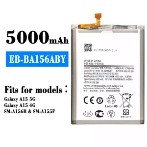 Phone battery EB-BA156ABY for Samsung Galaxy A15 5G/Galaxy A15 4G