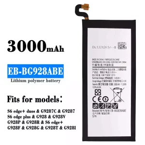 Phone battery EB-BG928ABE for Samsung S6 edge+ duos/S6 edge plus/S6 edge+