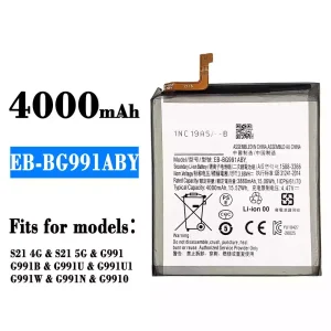 Phone battery EB-BG991ABY for Samsung S21 4G/S21 5G