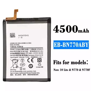 Phone battery EB-BN770ABY for Samsung Note 10 Lite