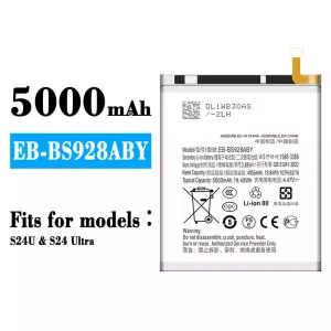 Phone battery EB-BS928ABY for Samsung S24U/S24 Ultra