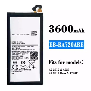 Phone battery EB-BA720ABE for Samsung A7 2017
