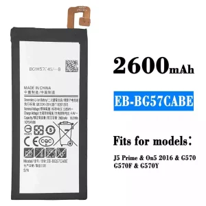 Phone battery EB-BG57CABE for Samsung J5 Prime