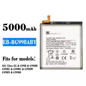 Phone battery EB-BG998ABY for Samsung S21 Ultra 5G