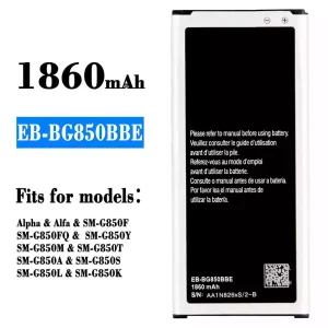 Phone battery EB-BG850BBE for Samsung Alpha
