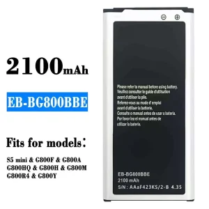 Phone battery EB-BG800BBE for Samsung S5 mini