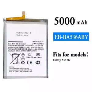 Phone battery EB-BA536ABY for Samsung Galaxy A33 5G