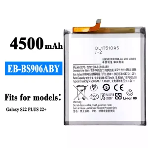 Phone battery EB-BS906ABY for Samsung Galaxy S22 PLUS