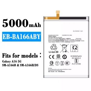 Phone battery EB-BA166ABY for Samsung Galaxy A16 5G