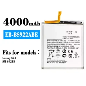 Phone battery EB-BS922ABE for Samsung Galaxy S24