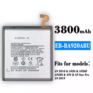 Phone battery EB-BA920ABU for Samsung A9 2018/A9 2019